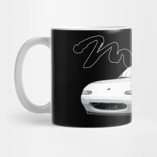 oem+ roaster miata mx-5 jdm te37 drift cars Mug